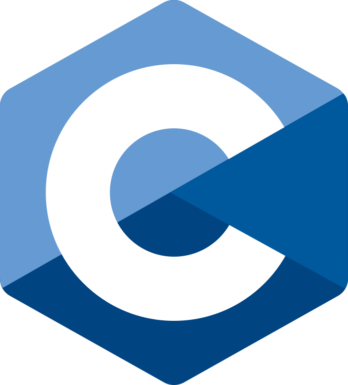 C language logo